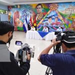Conferencia de prensa con autoridades del MINED en Nicaragua