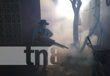 MINSA realiza labores de lucha antiepidémica en barrio Adolfo Reyes Jornada de fumigación para la salud en el barrio Adolfo Reyes