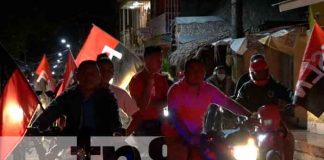 Diana moyogalpina conmemorando el glorioso 19 de Julio de la Revolución Sandinista