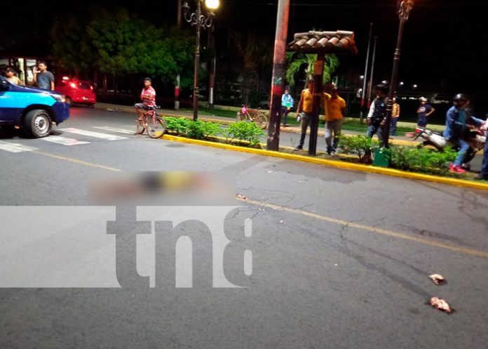Hombre fallece bajo las llantas de un camión en la entrada a Chinandega / FOTO / Chinandega