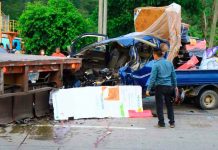 Mueren dos comerciantes mutilados en brutal choque en Honduras