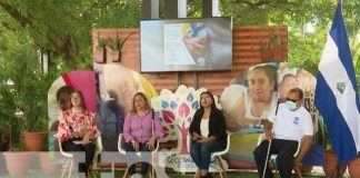 MEFCCA durante concurso para personas con discapacidad en Nicaragua