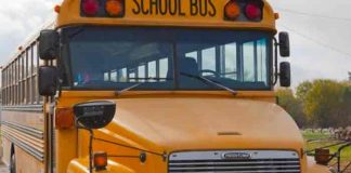 Niña vive terrorífico momento por un autobús escolar en EEUU