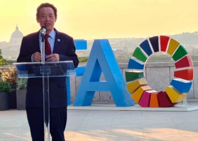 Inauguración del ingreso renovado, de la sede de la FAO