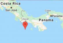 Terremoto de 7,0 estremece costa de Panamá