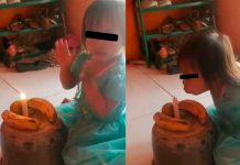 Improvisan ‘pastel’ con bananos para festejar el cumpleaños de su hija Improvisan ‘pastel’ con bananos para festejar el cumpleaños de su hija