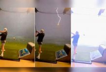 Sorprendente y aterrador, un rayo impacta en una bola de golf (VIDEO) Sorprendente y aterrador, un rayo impacta en una bola de golf (VIDEO)