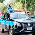 nicaragua, julio victorioso, policía, patrullas,
