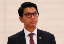 Presidente de Madagascar Andry Rajoelina