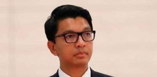 Presidente de Madagascar Andry Rajoelina