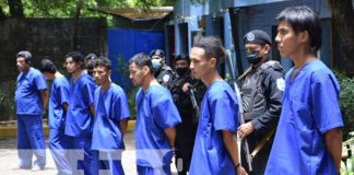 Captura de delincuentes gracias a la policía de León