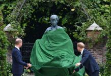 Guillermo y Enrique inauguran estatua de la princesa Diana reino unido, estatua, princesa diana, cumpleanos, principe guillermo, principe harry, homenaje, fotos,