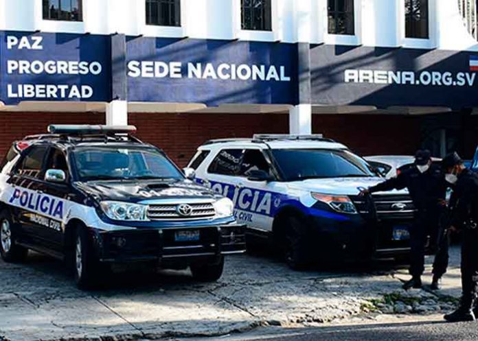 Fiscalía salvadoreña embarga bienes del partido Arena