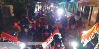Familias de Rivas salen a las calles para celebrar el 42/19
