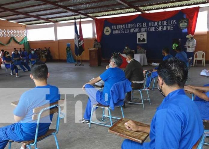ruben-dario-esteli-prision-2 Acto en honor a Rubén Darío en el Sistema Penitenciario de Estelí