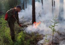 Foto: Rusia utiliza aviones militares para combatir incendios/Cortesía