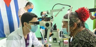 Jornada de salud visual en Managua