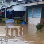 Fuertes lluvias azotan al departamento de Río San Juan Foto: Fuertes lluvias azotan al departamento de Río San Juan / TN8
