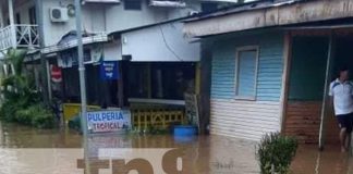 Foto: Fuertes lluvias azotan al departamento de Río San Juan / TN8