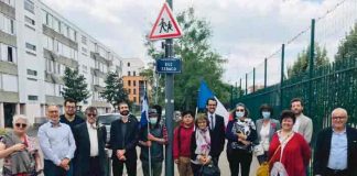 Embajada de Nicaragua en Francia inaugura la calle Sébaco