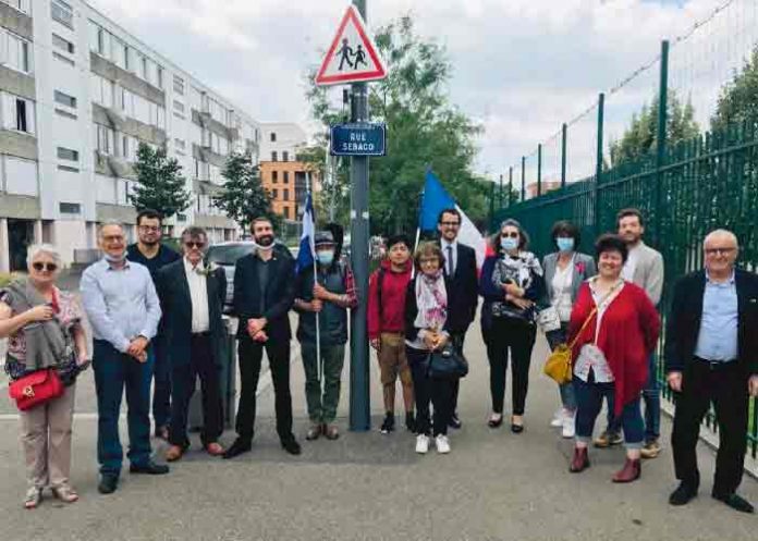 sebaco-rue- Embajada de Nicaragua en Francia inaugura la calle Sébaco