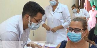 Personas recibieron la Sputnik V en Nueva Segovia