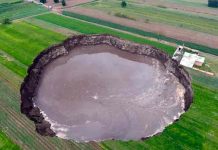 El gran socavón del centro de México se originó por causas naturales mexico, socavon, desastres naturales,