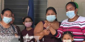 Nuevas viviendas entregadas a familias en Somoto