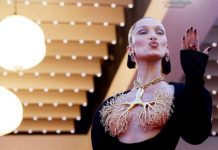 El espectacular sujetador con el que Bella Hadid rompió internet en Cannes El espectacular sujetador con el que Bella Hadid rompió internet en Cannes