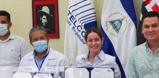 Convenio para equpos tecnológicos por parte de TELCOR al sector salud