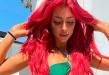 Jovencita Nala Ray, de 23 años