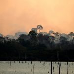 Los «signos vitales» de la Tierra se están debilitando, según científicos Un incendio calcinó un área de la selva amazónica cerca del río Jamari en el estado de Rondonia, el 11 de septiembre de 2019 / Bruno Kelly / Reuters