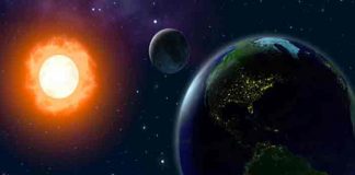 ciencia, sol, tierra, planetas,