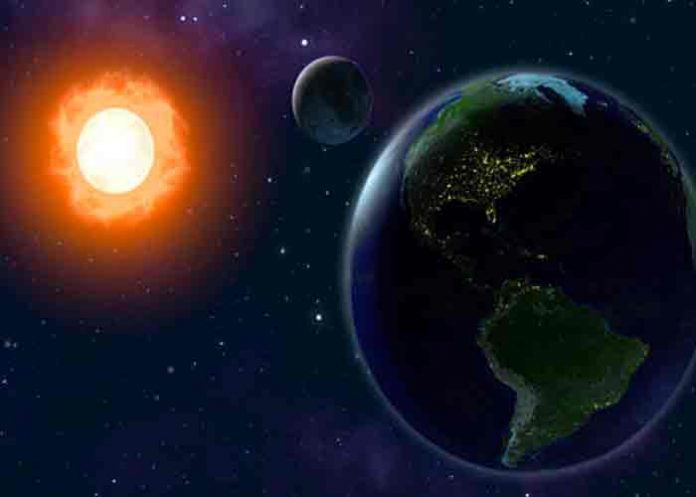 ciencia, sol, tierra, planetas,