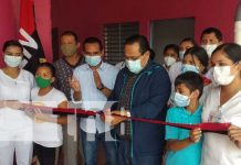 Inauguran ampliación y mejoramiento de puesto médico en Tipitapa Inauguración de mejores en puesto médico de San Benito, Tipitapa