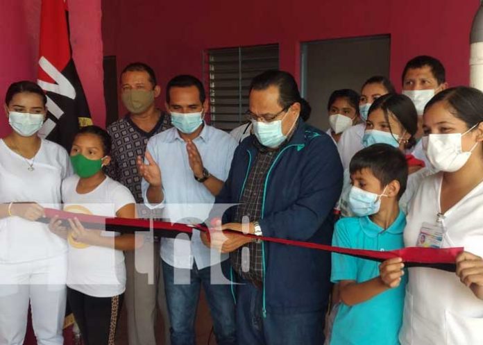 Inauguración de mejores en puesto médico de San Benito, Tipitapa