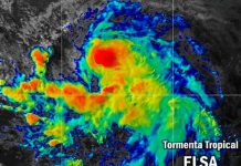 Caribe, tormenta tropical Elsa, alerta, viento,