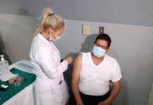 Población anuente a la vacunación contra la COVID-19 Población de Managua recibe vacuna para prevenir el COVID-19