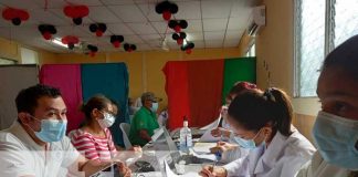 Jornada de vacunación en Río San Juan