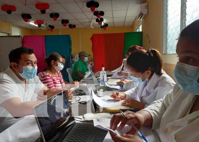 Jornada de vacunación en Río San Juan