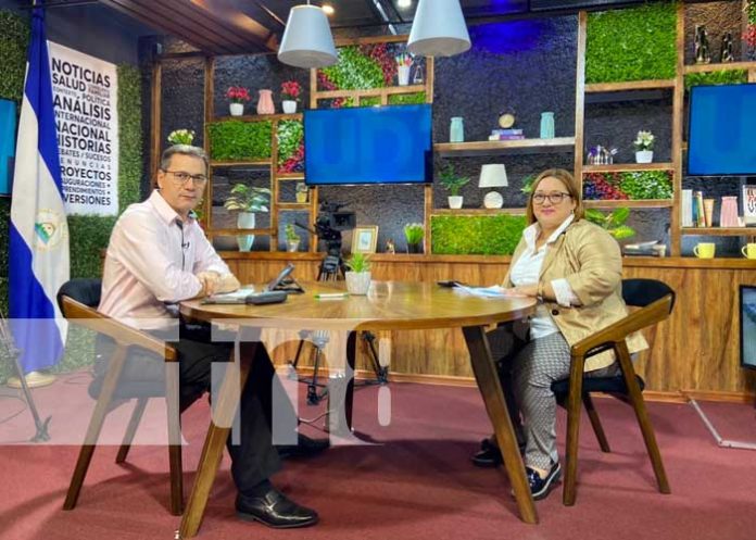 Magistrada presidenta del CSE, Brenda Rocha, en Estudio TN8 hablando de la Verificación Ciudadana