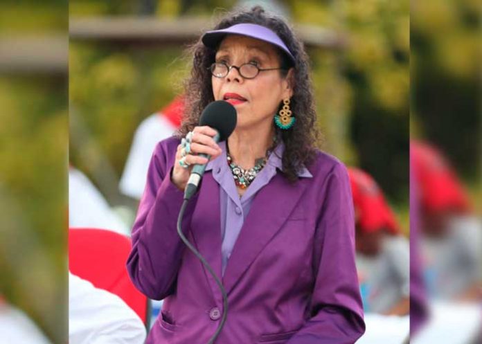 Vicepresidenta de Nicaragua en el acto 42/19