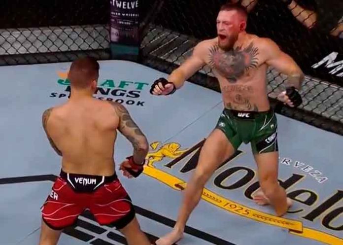 video, ufc, conor mcgregor, pelea, lesion, tobilo, viral, dustin poirier,
