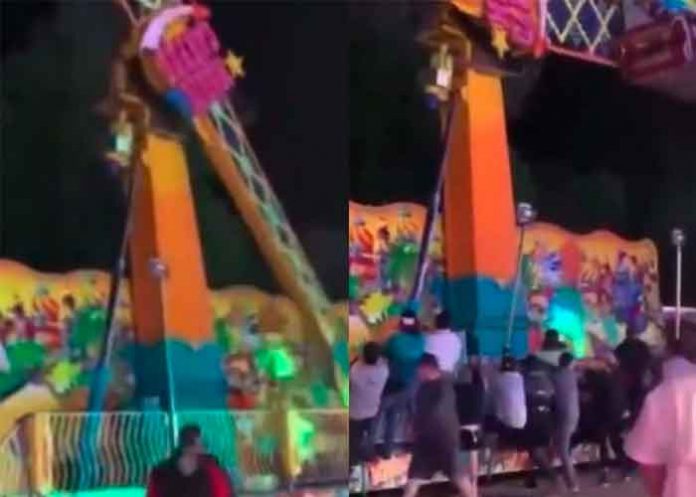 estados unidos, juego mecanico, parque de michigan, viral, video, viral,