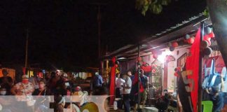 Vigilia revolucionaria celebrada en Nandaime