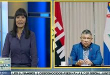 Wilfredo Navarro, diputado de Nicaragua, hablando en TeleSur sobre la Revolución Sandinista