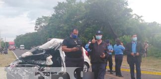 nicaragua, san rafael del sur, accidente de transito, vuelco, fallecido,