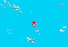 Alerta de tsunami tras sismo de intensidad 6,8 en costas de Vanuatu