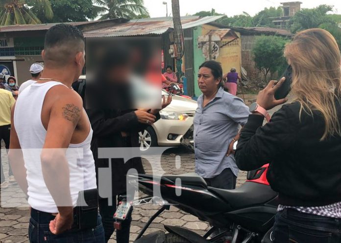 nicaragua, juigalpa, accidente de transito, motociclista, lesionado,