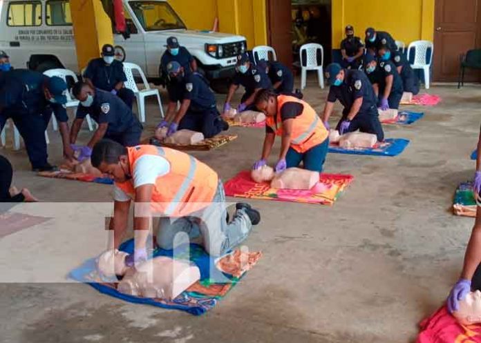 nicaragua, capacitacion, bomberos, bilwi, waspam,